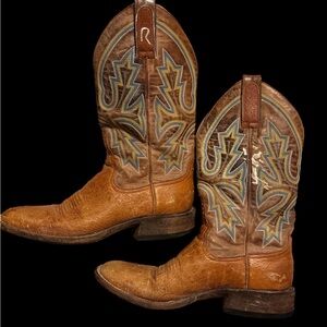 Rod Patrick Brown Western Cowboy Boots